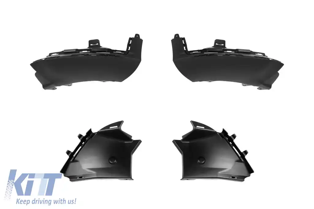 Bara frontală A Design Line potrivită pentru Mercedes GLC SUV X253 2015-2019-image-6147340