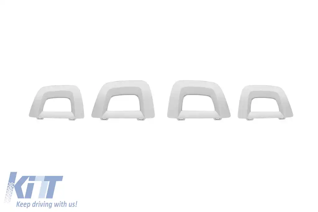 Bara frontală A Design Line potrivită pentru Mercedes GLC SUV X253 2015-2019-image-6147343