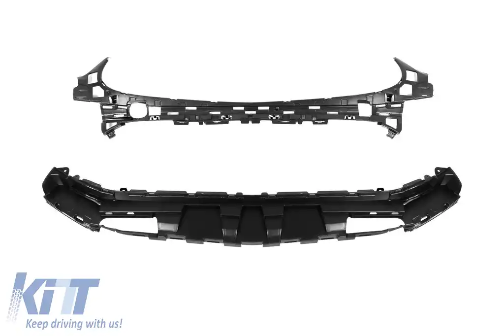 Bara frontală A Design Line potrivită pentru Mercedes GLC SUV X253 2019-2022-image-6147353