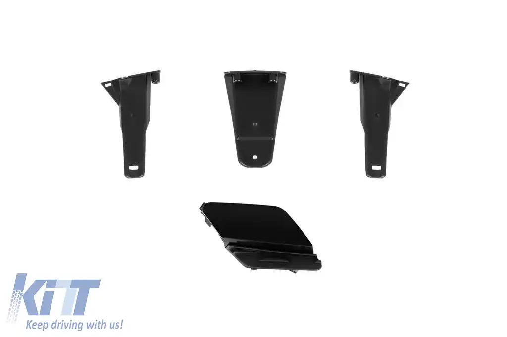 Bara frontală A Design Line potrivită pentru Mercedes GLC SUV X253 2019-2022-image-6147357