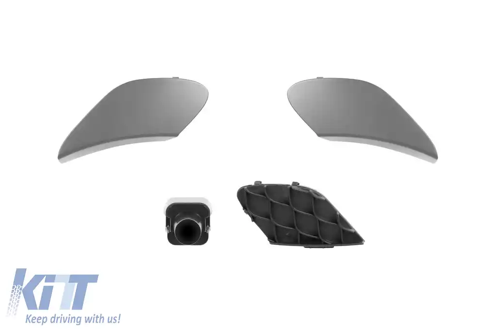 Bara frontală A Design Line potrivită pentru Mercedes GLE SUV W166 2015-2019-image-6147382