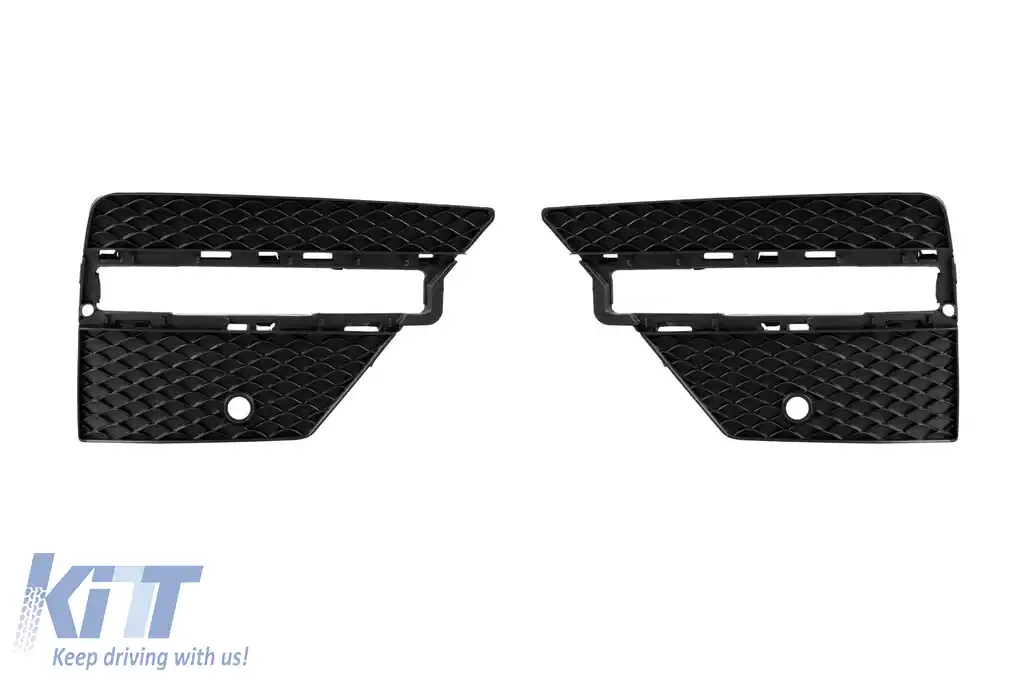 Bara frontală A Design Line potrivită pentru Mercedes ML W166 2011-2015 cu grilaj cu 3 spite cromat/negru-image-6147583