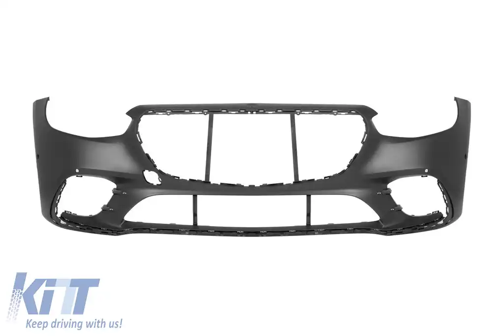 Bara frontală A Design Line potrivită pentru Mercedes S-Class W223 după 2020, cu grilă neagră-image-6147609
