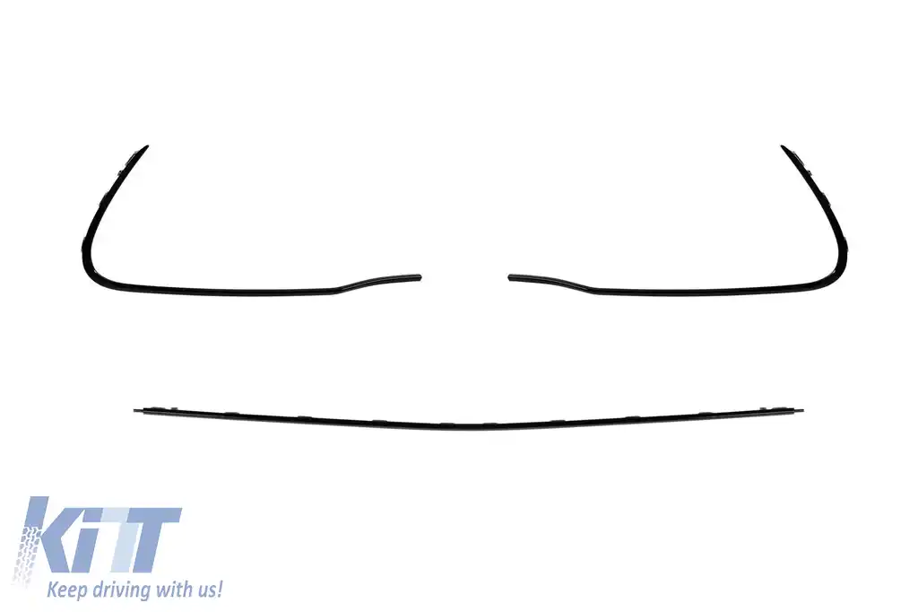 Bara frontală A Design Line potrivită pentru Mercedes S-Class W223 după 2020, cu grilă neagră-image-6147619