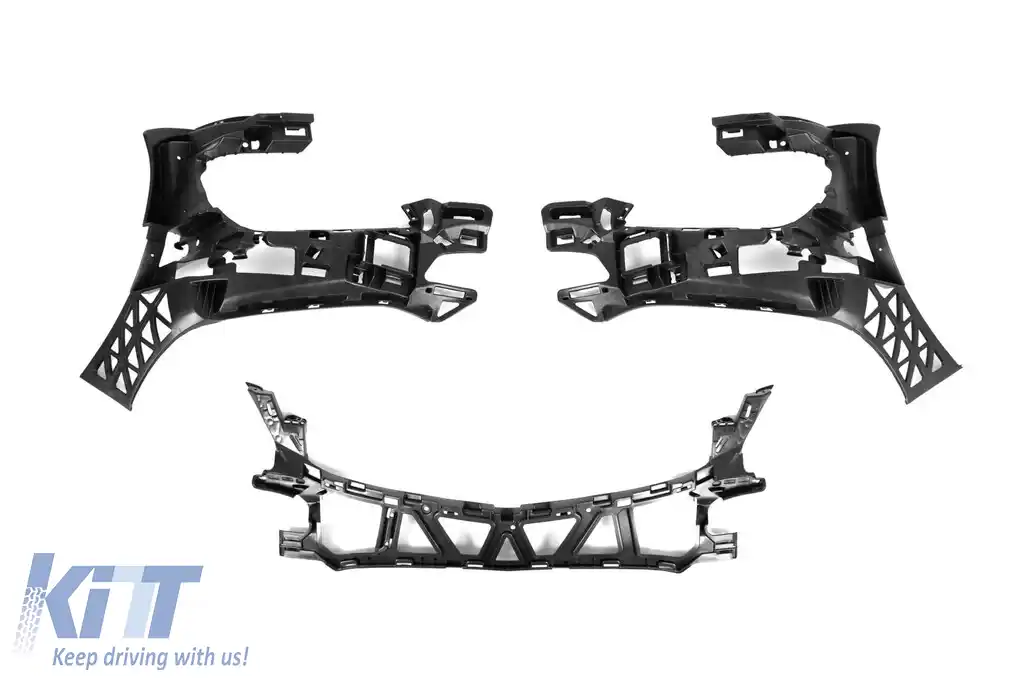 Bara frontală A Design Line potrivită pentru Mercedes E-Class W212 Sedan, S212 Estate 2014-2016 cu grilă diamant crom/gri-image-6237280