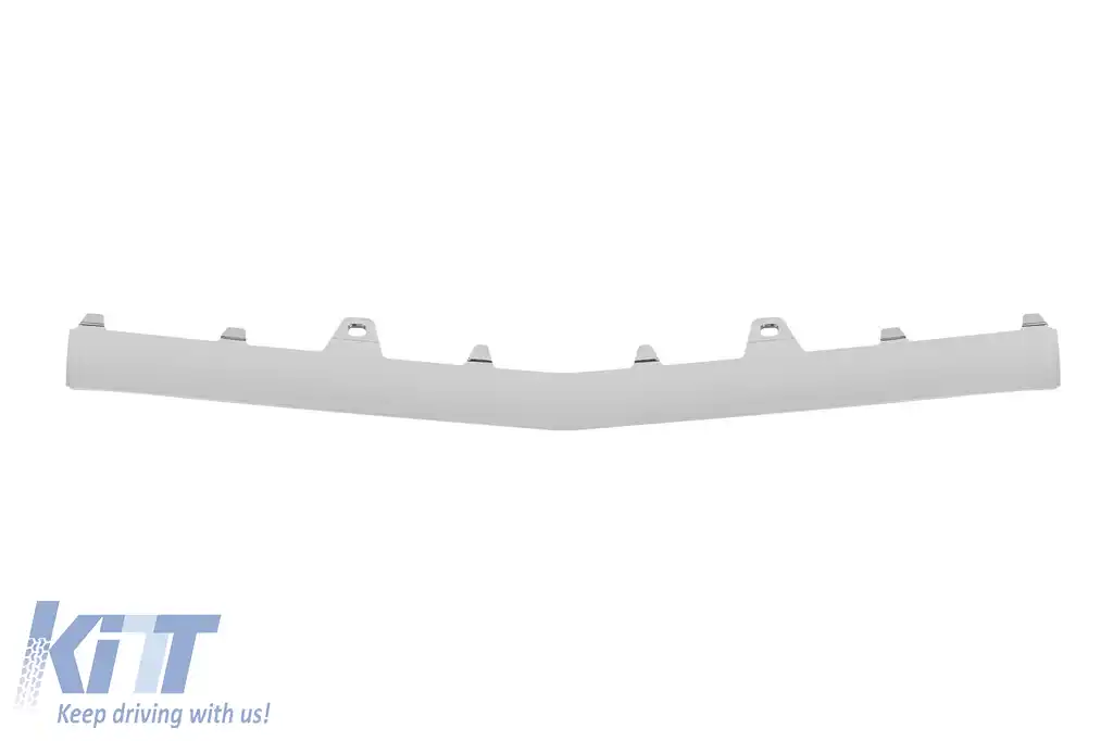 Bara frontală A Design Line potrivită pentru Mercedes E-Class W212 Sedan, S212 Estate 2014-2016 cu grilă diamant crom/gri-image-6237281