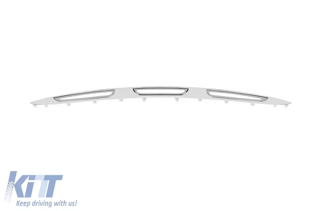 Bara frontală A Design Line potrivită pentru Mercedes GLC SUV X254 după 2022 cu grilă Diamond-image-6237321