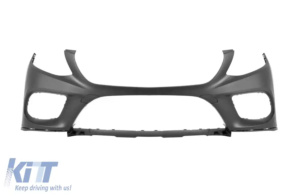 Bara frontală A Design Line potrivită pentru Mercedes GLE Coupe C292 2015-2019 cu grilă diamant crom/neagră-image-6237359