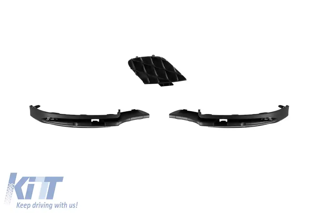 Bara frontală A Design Line potrivită pentru Mercedes GLE Coupe C292 2015-2019 cu grilă diamant crom/neagră-image-6237367