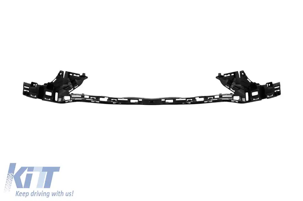 Bara frontală A Design Line potrivită pentru Mercedes E-Class W212 Sedan, S212 Estate 2014-2016 cu grilă neagră în formă de diamant-image-6237380