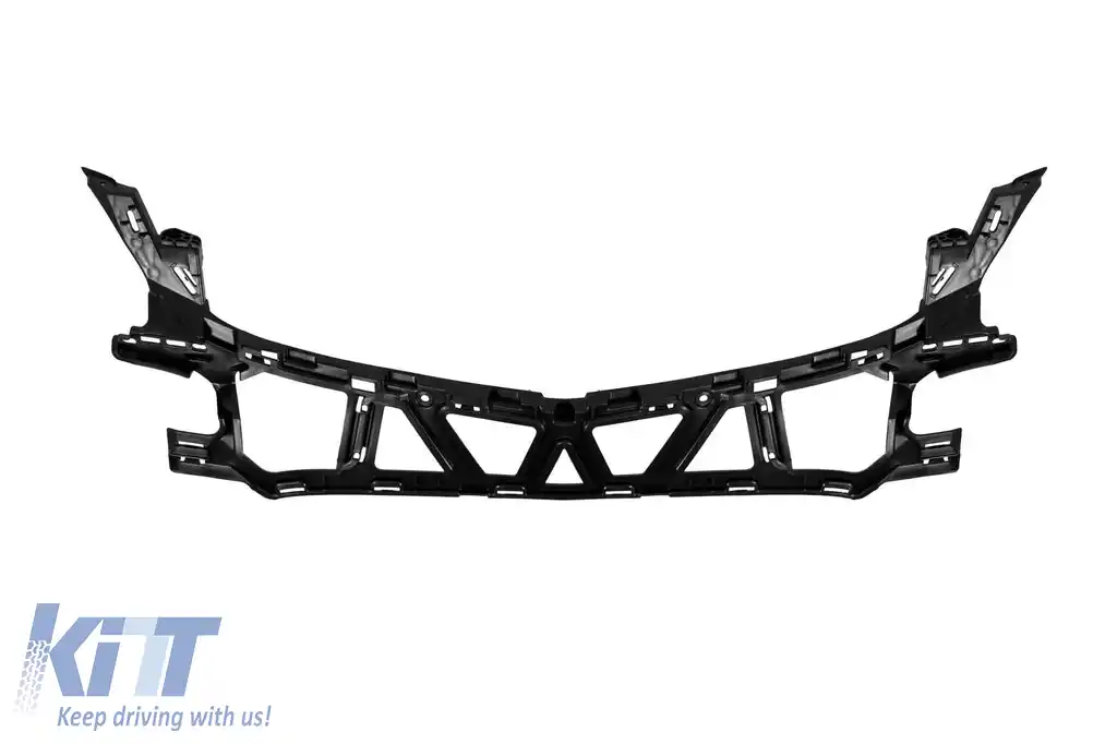 Bara frontală A Design Line potrivită pentru Mercedes E-Class W212 Sedan, S212 Estate 2014-2016 cu grilă neagră în formă de diamant-image-6237381