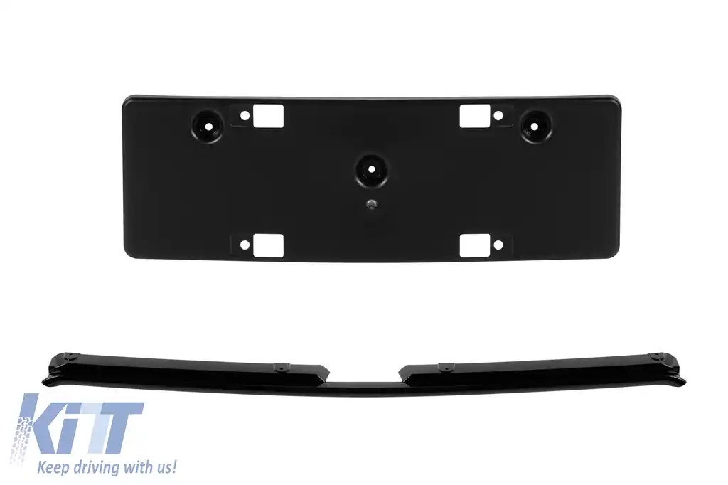 Bara frontală A Design Line potrivită pentru Mercedes V-Class W447 2014-2023 cu grilă neagră în formă de diamant-image-6237391