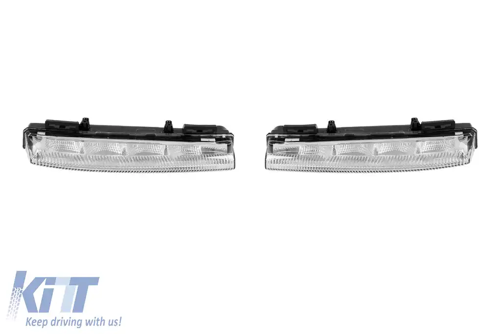 Bara frontală A Design Line potrivită pentru Mercedes C-Class W204 Sedan, S204 Estate 2007-2014 cu PDC, cu grilă Chrome/Black Diamond-image-6237398