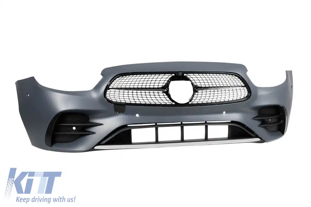 Bara frontală A Design Line potrivită pentru Mercedes E-Class W213 sedan, S213 estate 2020-2022-image-6265635
