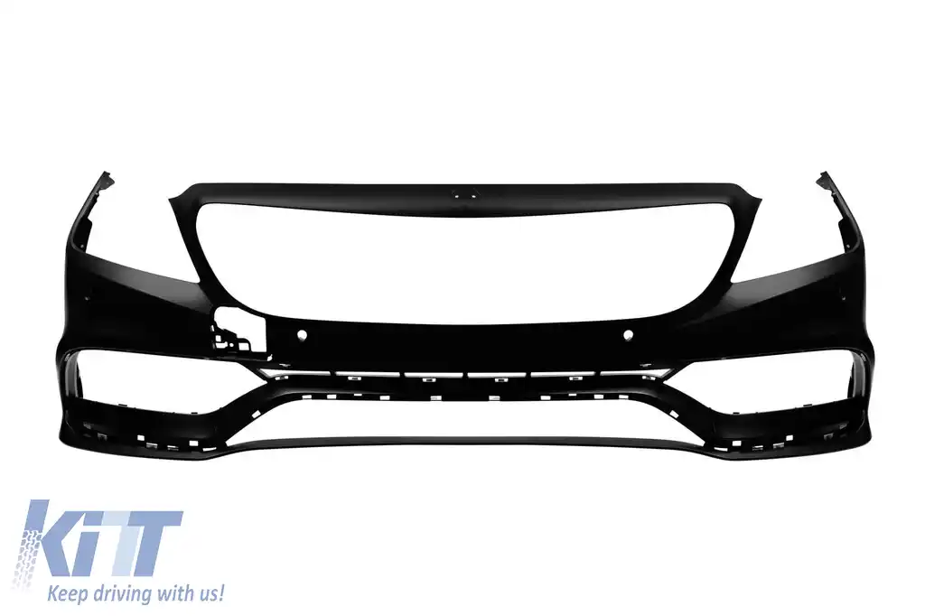 Bara frontală A Design potrivită pentru Mercedes CLS W218 2015-2018 cu grilă GT crom/negru și elemente din lac negru-image-6138165