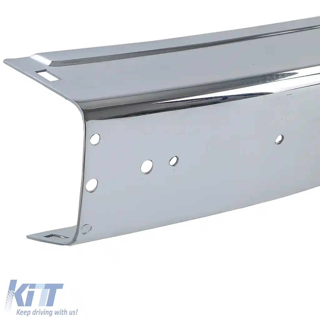 Bara frontală cromată de 1.8mm, de calitate superioară, potrivită pentru VW T3 79-92-image-6194388