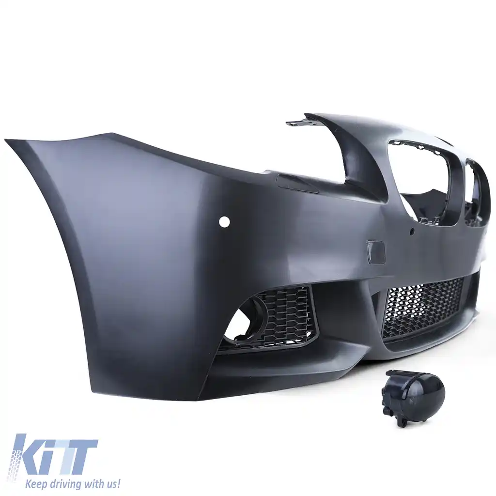 Bara frontală cu aspect sport, cu fante negre, potrivită pentru BMW Seria 5 F10 F11 10-13-image-6206587