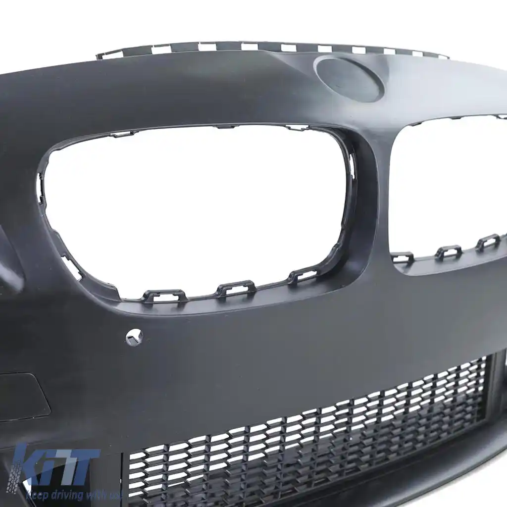 Bara frontală cu aspect sport, cu fante negre, potrivită pentru BMW Seria 5 F10 F11 10-13-image-6206592