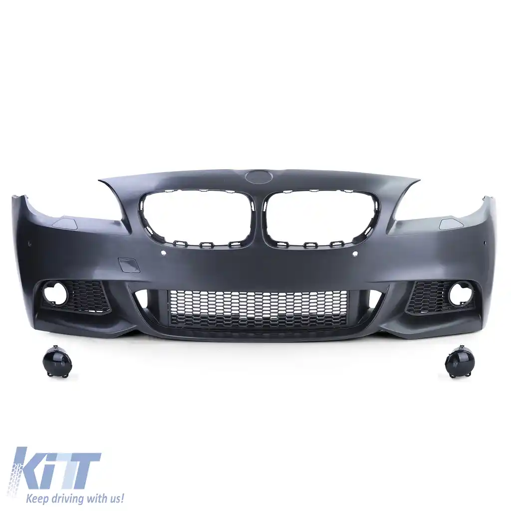 Bara frontală cu aspect sport, cu fante negre, potrivită pentru BMW Seria 5 F10 F11 10-13-image-6206593