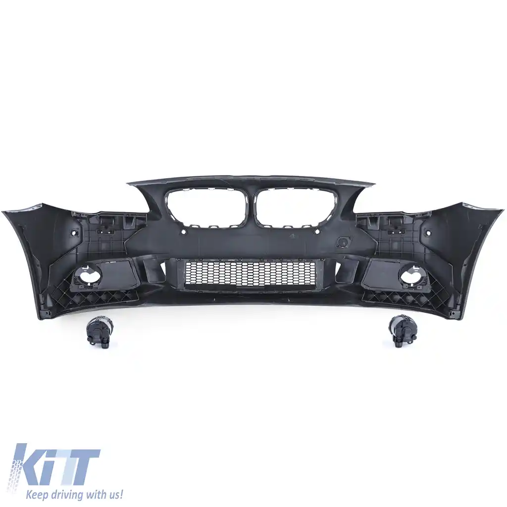 Bara frontală cu aspect sport, cu fante negre, potrivită pentru BMW Seria 5 F10 F11 10-13-image-6206596