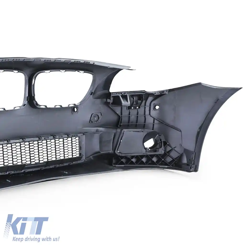 Bara frontală cu aspect sport, cu fante negre, potrivită pentru BMW Seria 5 F10 F11 10-13-image-6206597