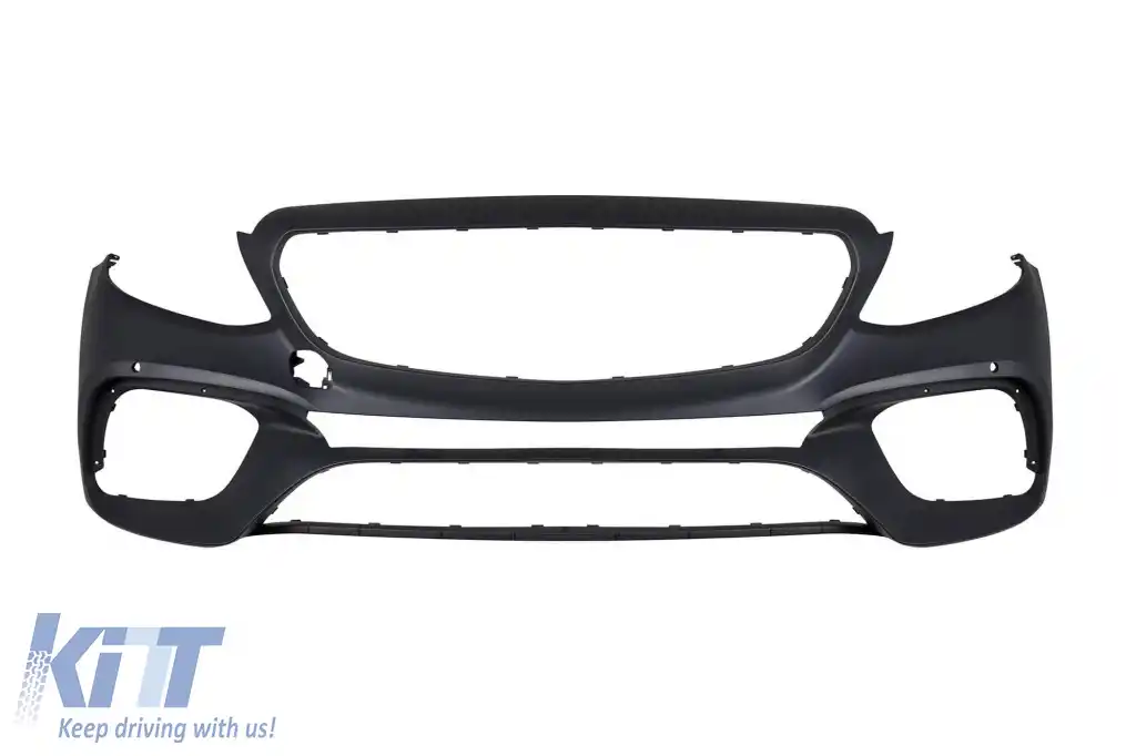 Bara frontală design A potrivită pentru Mercedes E-Class W213 sedan, S213 break 2016-2019, pentru modelul fără clapete active-image-6265750