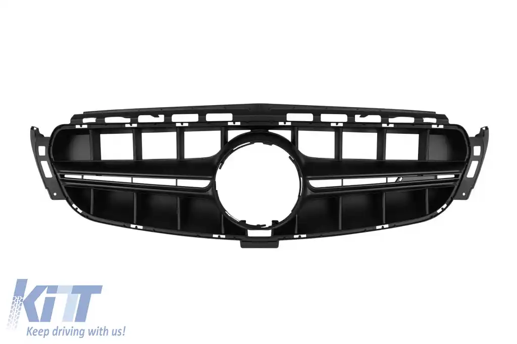 Bara frontală design A potrivită pentru Mercedes E-Class W213 sedan, S213 break 2016-2019, pentru modelul fără clapete active-image-6265752