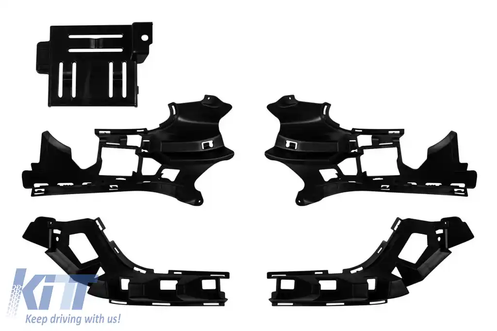 Bara frontală design A potrivită pentru Mercedes E-Class W213 sedan, S213 break 2016-2019, pentru modelul fără clapete active-image-6265757