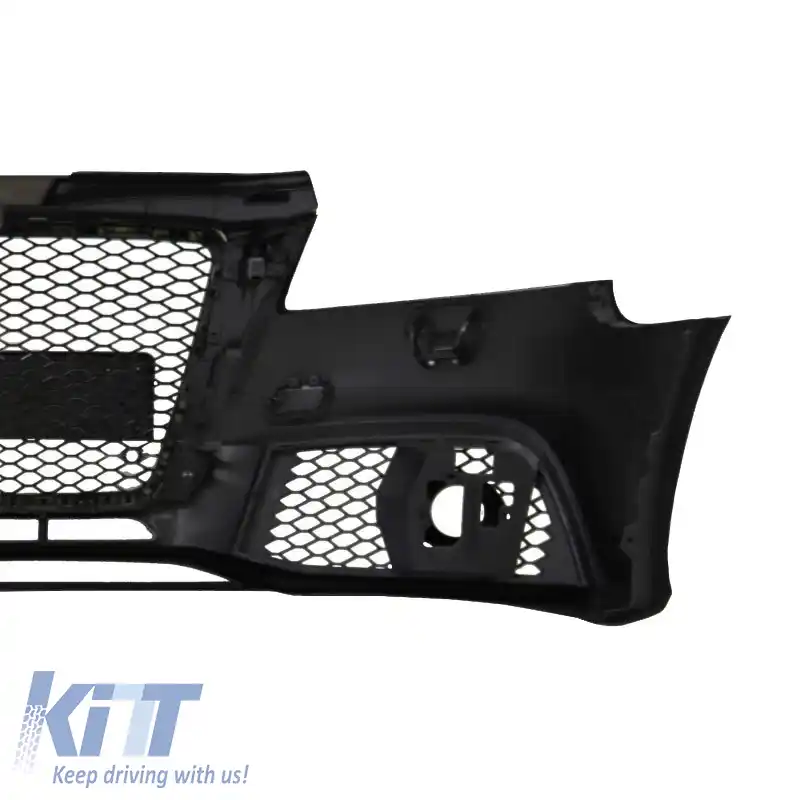 Bara frontală potrivită pentru Audi A3 8P 08-12 Facelift RS3 Look cu grilă neagră-image-6296922