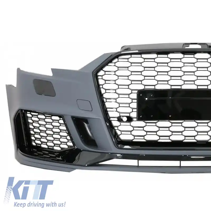 Bara frontală potrivită pentru Audi A3 8V 16-18 Sedan / Cabrio Facelift RS3 Look-image-6299079