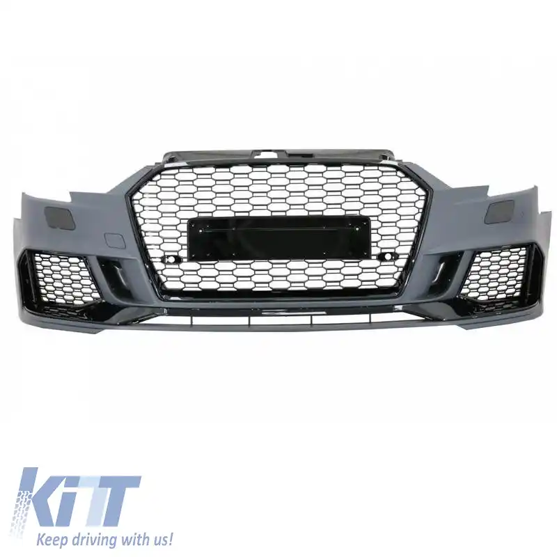 Bara frontală potrivită pentru Audi A3 8V 16-18 Hatchback / Sportback Facelift RS3 Look-image-6312132