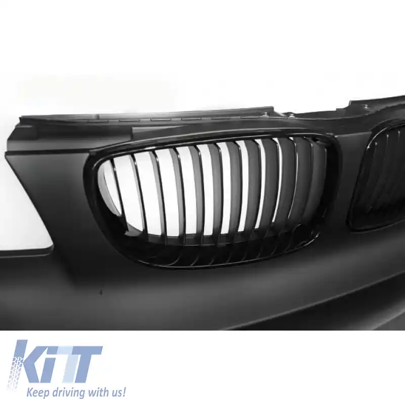 Bara frontală potrivită pentru BMW 1 E81/82/87/88 04-13 aspect 1M cu grile-image-6325566
