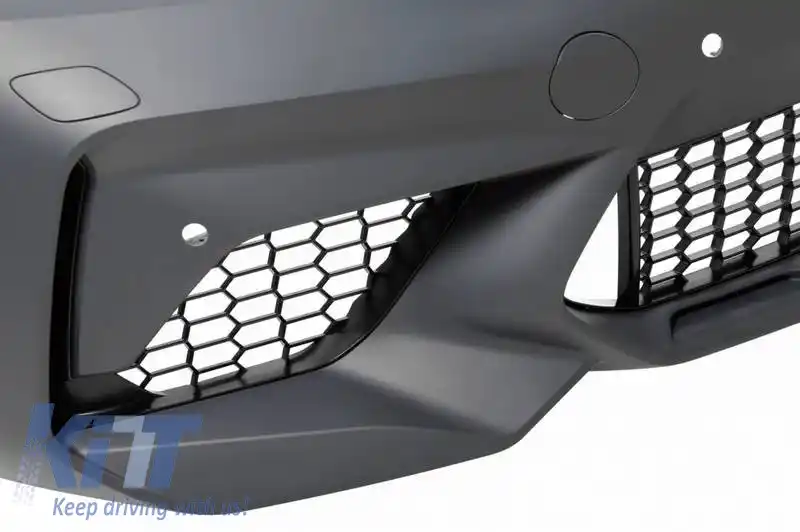 Bara frontală potrivită pentru BMW 2 F22 Coupe F23 Cabrio (2014-2017) M2 Competition Look din plastic ABS-image-6324655