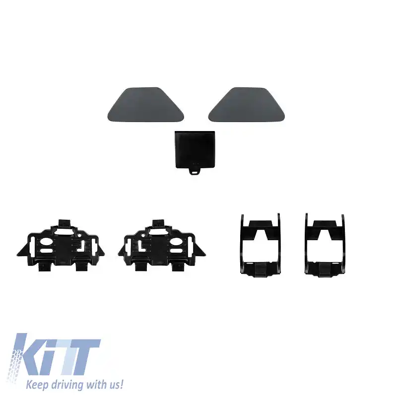 Bara frontală potrivită pentru BMW 5 F10 10-13 aspect M-Packet cu PDC-image-6295258