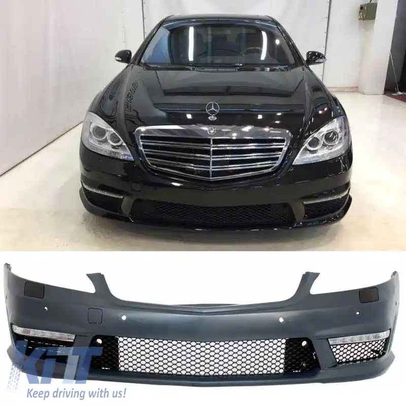 Bara frontală potrivită pentru Mercedes-Benz S-Class W221 06-13 Aspect A Design S65-image-6294525