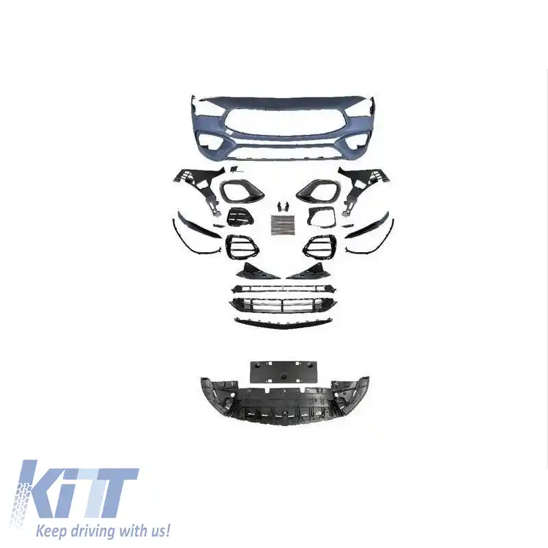 Bara frontală potrivită pentru Mercedes-Benz CLA C118 Sedan X118 Shooting Brake (2019-prezent) Aspect CLA45-image-6315743