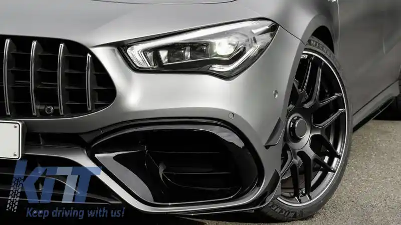 Bara frontală potrivită pentru Mercedes-Benz CLA C118 Sedan X118 Shooting Brake (2019-prezent) Aspect CLA45-image-6315750