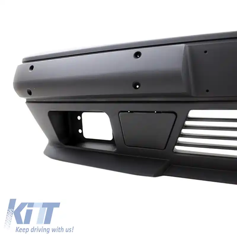 Bara frontală potrivită pentru Mercedes-Benz E-Class W124 85-95 Aspect Design A cu lumini de ceață (Euro)-image-6315899