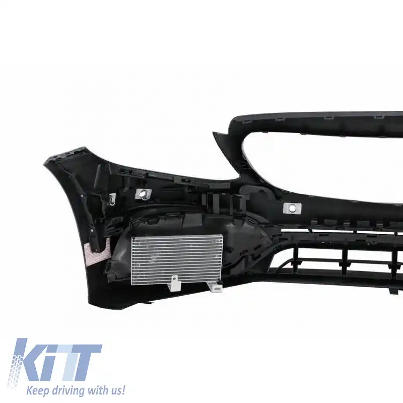 Bara frontală potrivită pentru Mercedes-Benz Clasa C W205 S205 A205 C205 Limuzină T-Model Coupe Cabriolet 14-21 Design A Look Facelift C63s-image-6323941