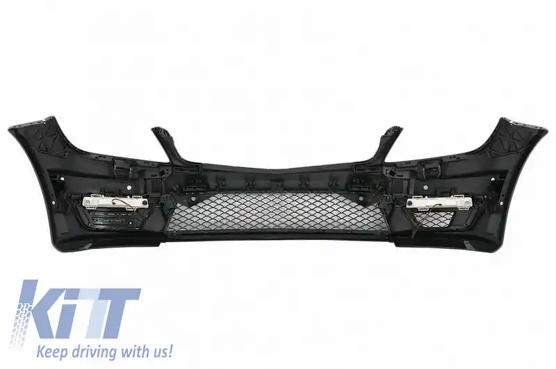 Bara frontală potrivită pentru Mercedes-Benz C-Class W204 07-14 A Design 63 Look Facelift cu DRL-image-6324520