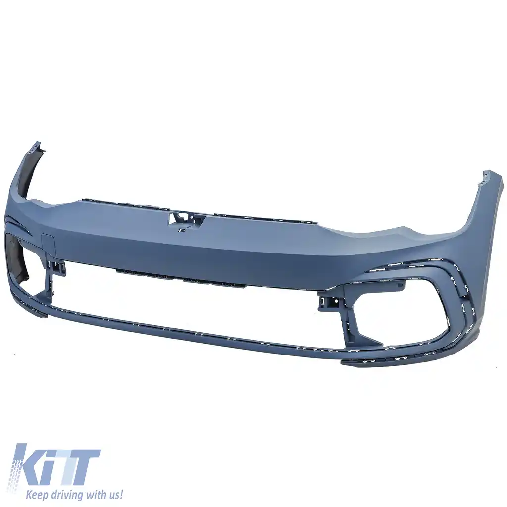 Bara frontală pre-vopsită potrivită pentru VW Golf 8 GTI GTD R-Line 19-24-image-6202679
