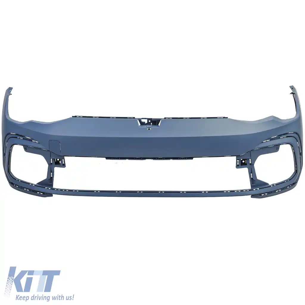 Bara frontală pre-vopsită potrivită pentru VW Golf 8 GTI GTD R-Line 19-24-image-6202680