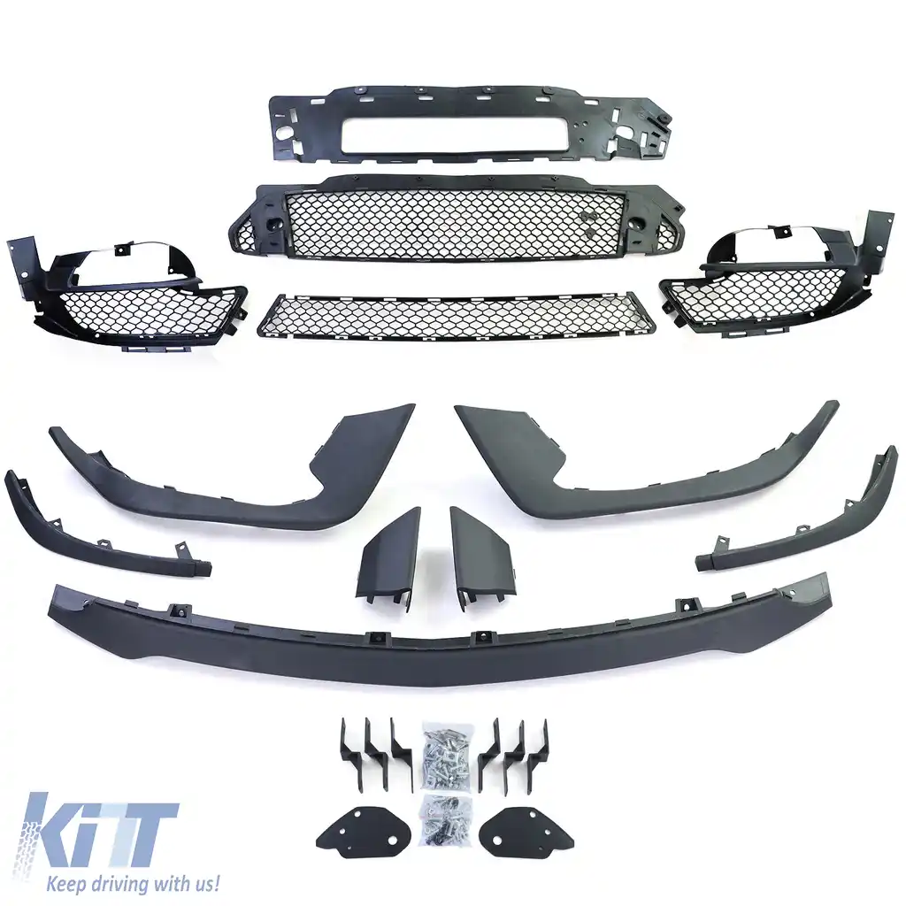 Bara frontală Shelby GT350 + accesorii potrivite pentru Ford Mustang 6 Coupe Convertible 14-17-image-6203916