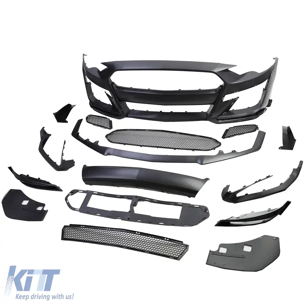 Bara frontală Shelby GT500 + accesorii potrivite pentru Ford Mustang VI Coupe Cabriolet 18-23-image-6202488