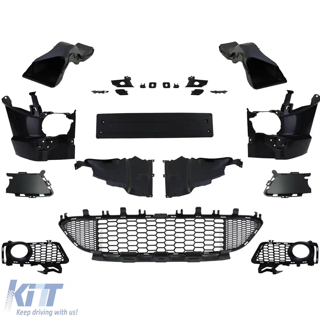 Bara frontală sport 2 completă cu accesorii potrivită pentru BMW Seria 3 F30 F31 11-19-image-6194130