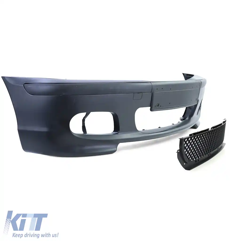 Bara frontală sport + ABE + lumini de ceață fumurii potrivite pentru BMW E46 sedan touring-image-6210210