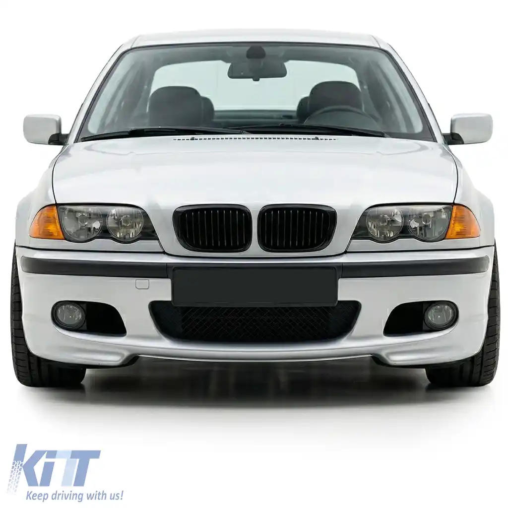 Bara frontală sport + ABE + proiectoare de ceață clare, potrivită pentru BMW E46 Sedan Touring-image-6209979