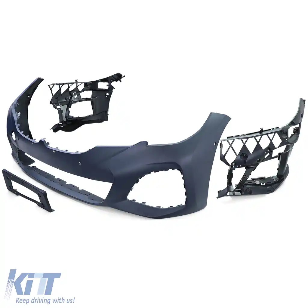 Bara frontală sport completă cu accesorii + ABE pentru Seria 3 BMW G20 G21 2018-2022-image-6239769