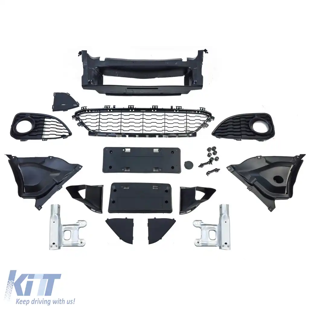 Bara frontală sport completă cu accesorii, potrivită pentru BMW Seria 1 F20 F21 LCI 15-20-image-6277049
