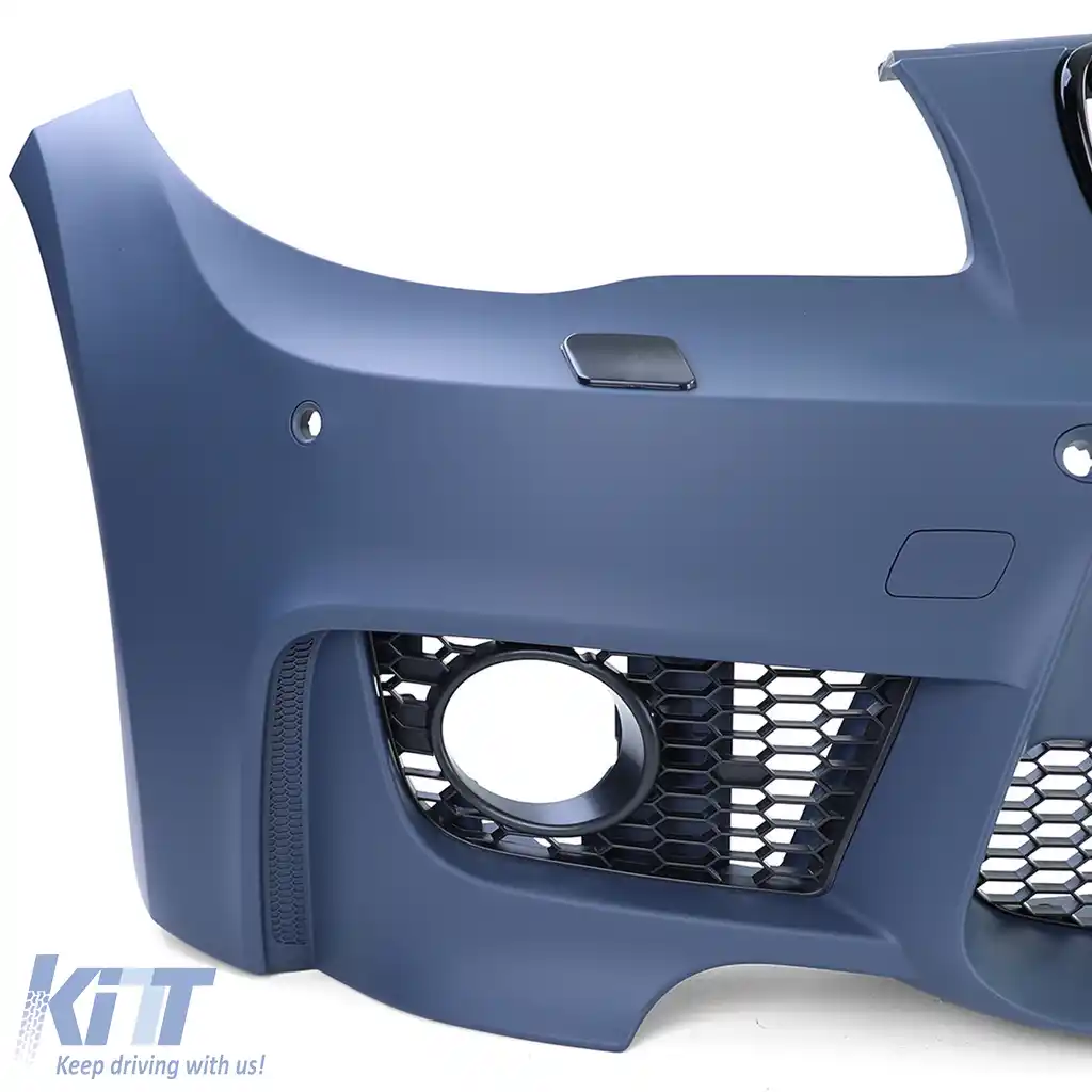 Bara frontală sport cu ABE + grilă, potrivită pentru BMW Seria 1 E81 E82 E87 E88 04-13-image-6198396